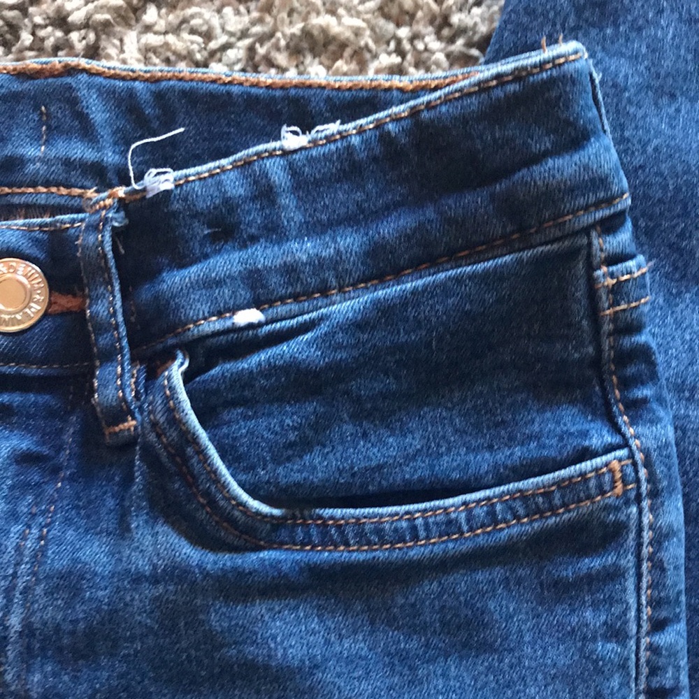 Denim & Denim Boys Blue Stretchy Skinny Jeans - Picture 4 of 10